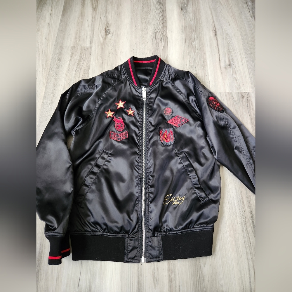 Diesel x Ac Milan reversible jacket
